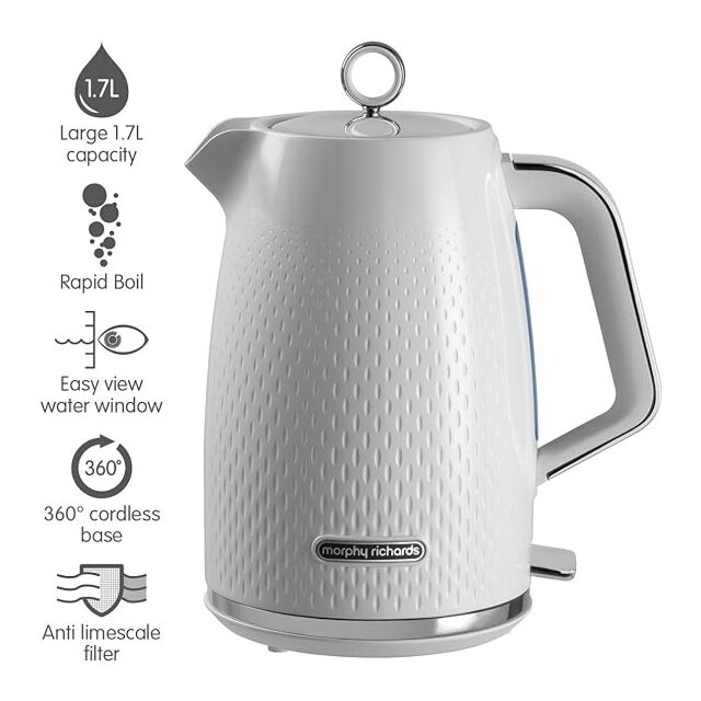 Morphy Richards 103012 Jug Kettle In White 
