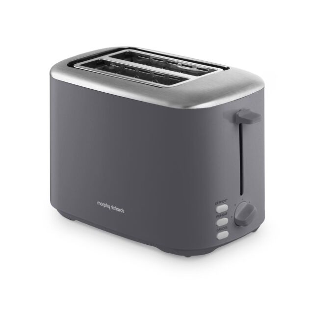 Morphy Richards Equip 2 Slice Toaster - Grey