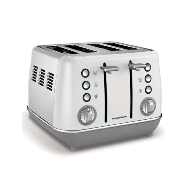 Morphy Richards 240109 MORPHY RICHARDS 4 SLICE TOASTER WHITE