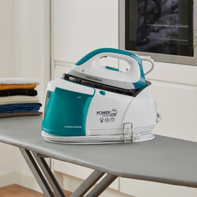 Morphy Richards 332014 2.2L PSE Auto-Clean, 5 bar, Ceramaslide, 170g/min, White/Green