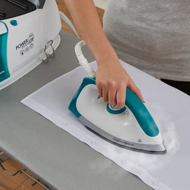 Morphy Richards 332014 2.2L PSE Auto-Clean, 5 bar, Ceramaslide, 170g/min, White/Green