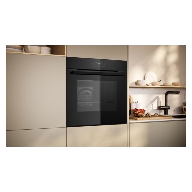 Neff B2CCJ7AK0B Built-In Electric Single Oven With Pyrolytic Cleaning, A+ Rated