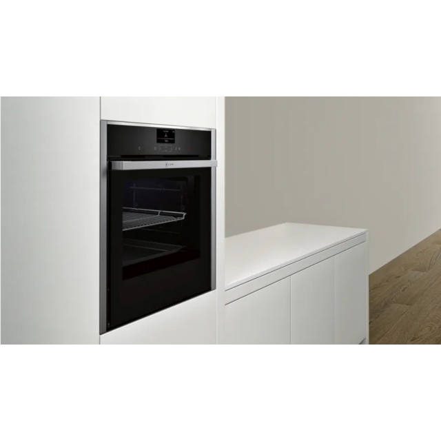 Neff B47CS34H0B 59.6cm Built In Electric Single Oven - Stainless Steel