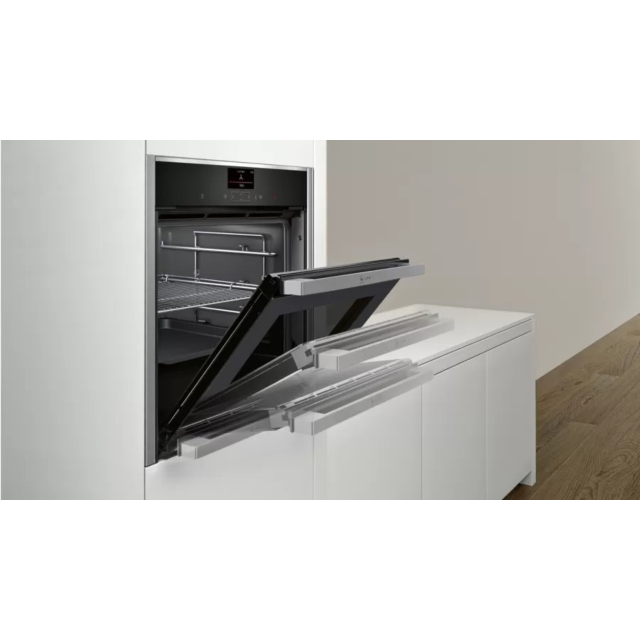 Neff B47CS34H0B 59.6cm Built In Electric Single Oven - Stainless Steel