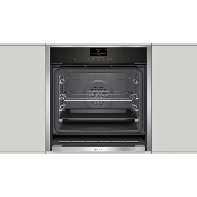 Neff B47CS34H0B 59.6cm Built In Electric Single Oven - Stainless Steel