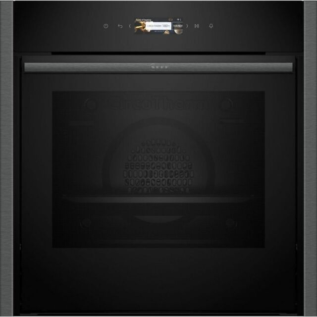Neff B54CR71G0B 60cm Slide and Hide Built In Electric Single Oven