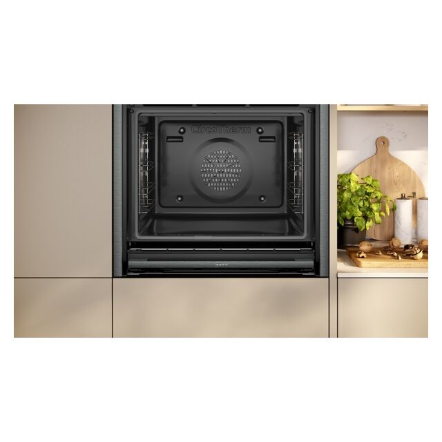 NEFF B64VS71G0B 59.6cm Built In Electric Single Oven - Graphite