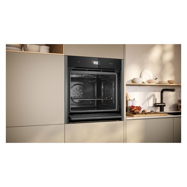 NEFF B64VS71G0B 59.6cm Built In Electric Single Oven - Graphite