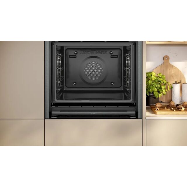 NEFF B64VT73G0B 59.6cm Built In Electric Single Oven - Graphite