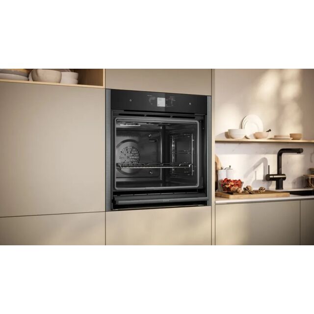 NEFF B64VT73G0B 59.6cm Built In Electric Single Oven - Graphite