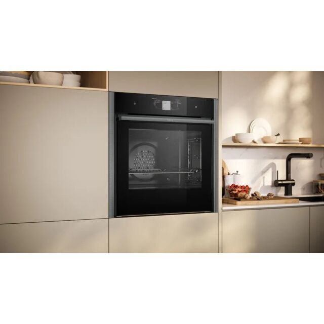 NEFF B64VT73G0B 59.6cm Built In Electric Single Oven - Graphite