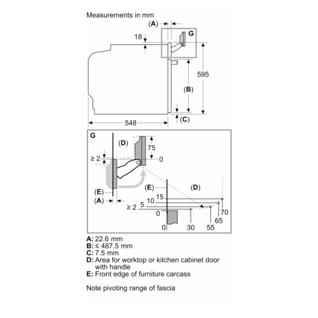 Neff B69VS7MY0A N 90, Built-In Oven With Added Steam, 60 X 60 Cm, Flex Design