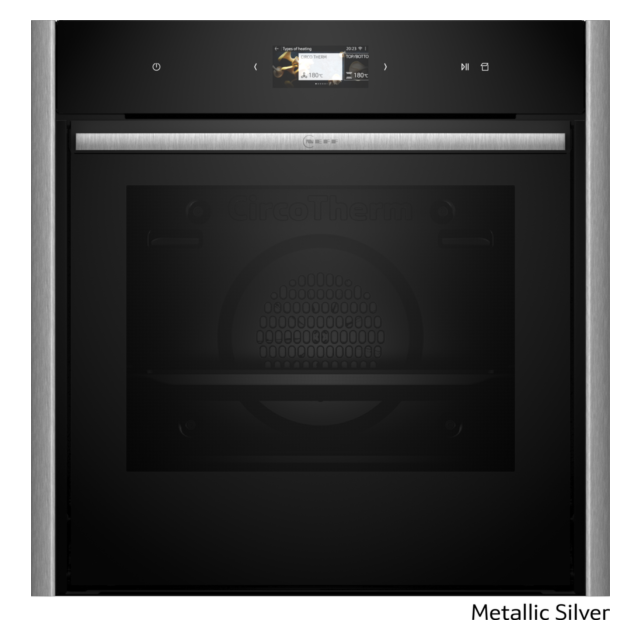 Neff B69VS7MY0A N 90, Built-In Oven With Added Steam, 60 X 60 Cm, Flex Design