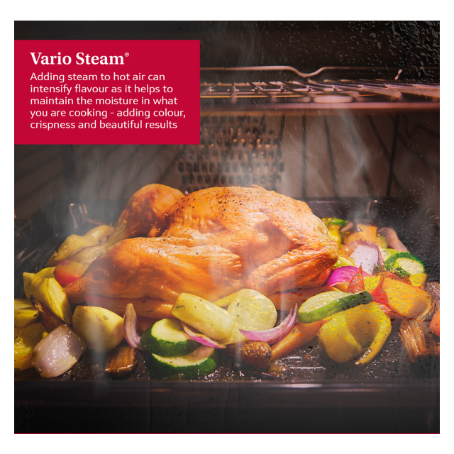 Neff B69VS7MY0A N 90, Built-In Oven With Added Steam, 60 X 60 Cm, Flex Design