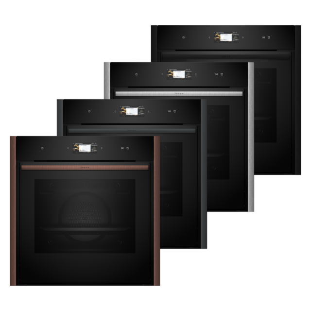 Neff B69VS7MY0A N 90, Built-In Oven With Added Steam, 60 X 60 Cm, Flex Design