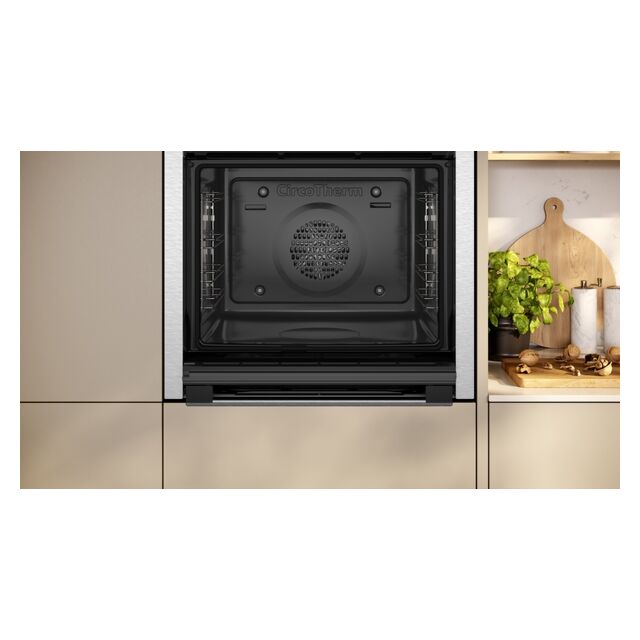 Neff B6ACH7AN7B N50 Built-In Electric Single Oven With Pyrolytic Cleaning