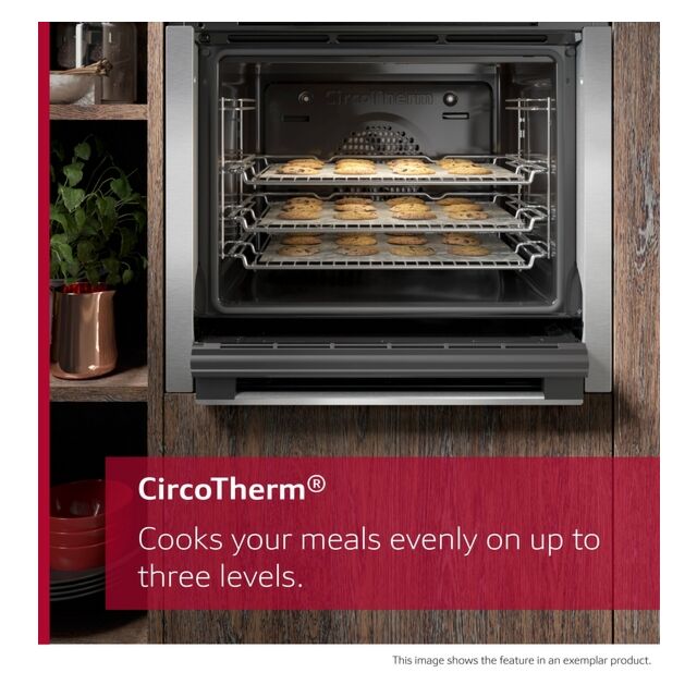 Neff B6ACH7AN7B N50 Built-In Electric Single Oven With Pyrolytic Cleaning