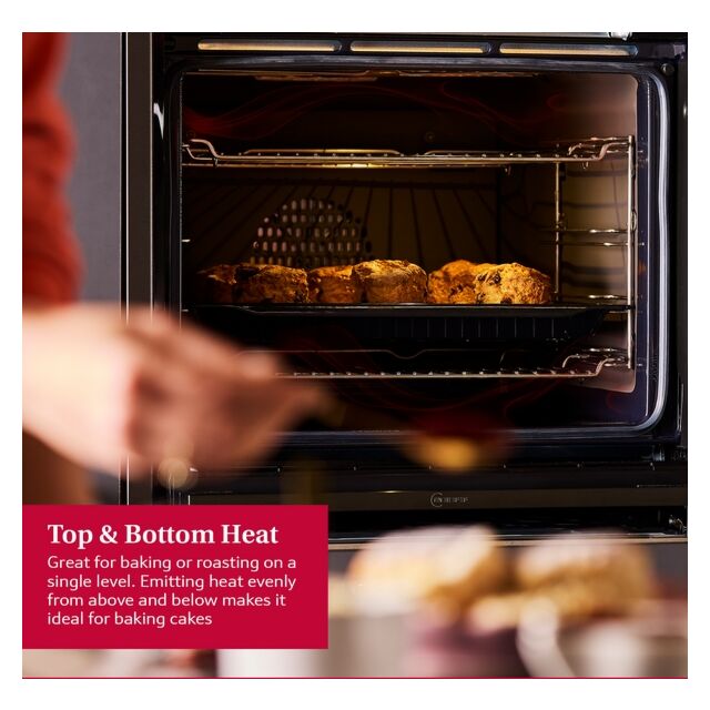 Neff B6ACH7AN7B N50 Built-In Electric Single Oven With Pyrolytic Cleaning