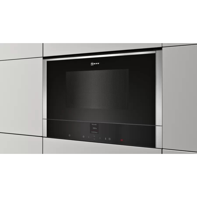 Neff C17WR00N0B 21 Litres Built In Microwave Oven - Stainless Steel
