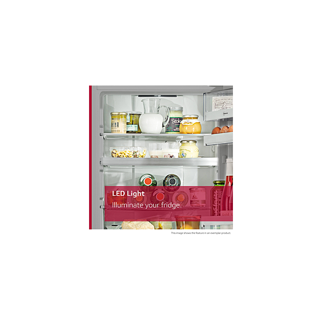 Neff KI1811SE0G 177x54 built in fridge 2 FreshSafe drawers LED Light 7 glass shelves sliding hinge