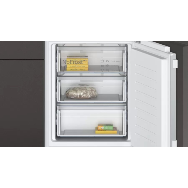 Neff KI7861FF0G 54.1cm Built In Fridge Freezer - White