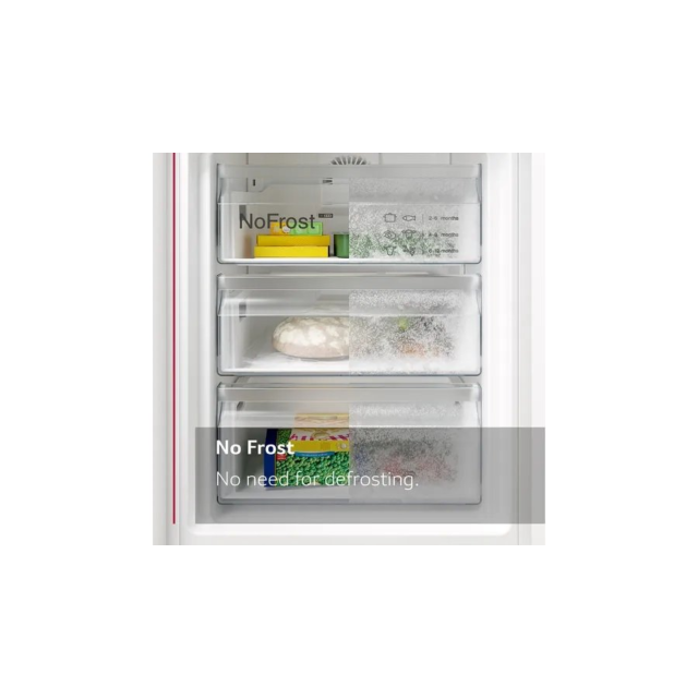 Neff KI7861FF0G 54.1cm Built In Fridge Freezer - White