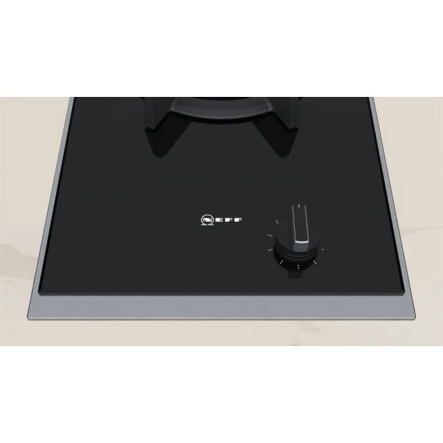 NEFF N23TS19N0 30cm Single Burner Gas Domino Hob - Black