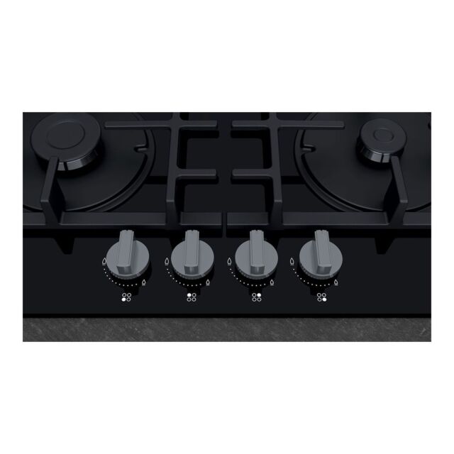 Neff T26CB49S0 60Cm Black Gas Through Glass
