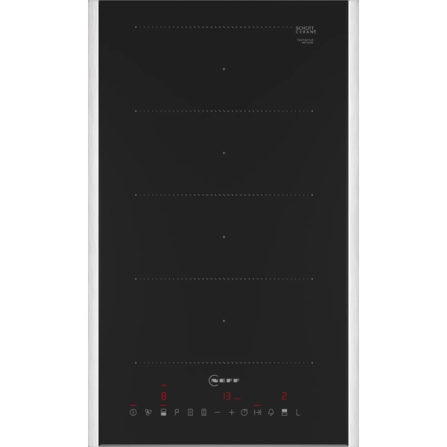 NEFF T63TDX1L0 32cm Induction Hob - Black