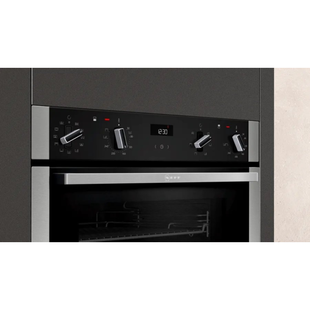 Neff U1ACI5HN0B N50 Built-In Double Electric Oven
