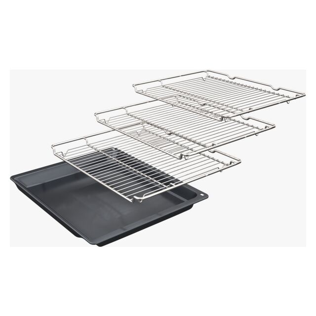 Neff U2ACH7AG7B N50 Built-In Electric Double Oven,With Pyrolytic Cleaning