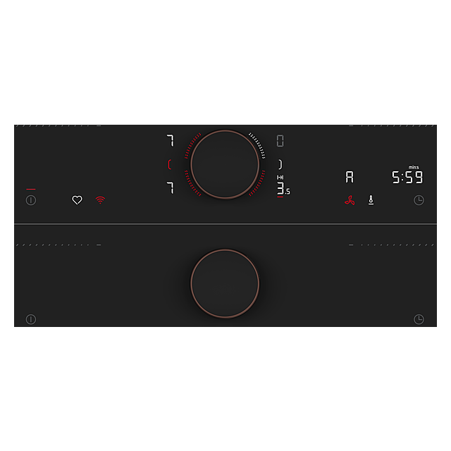 Neff V68YYX4B N 90 Induction Hob With Integrated Ventilation System 80 Cm