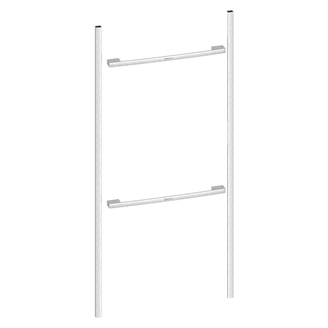 Neff Z912AMY0 Flex Design Kit For Seamless Combination, 120 Cm, Metallic Silver