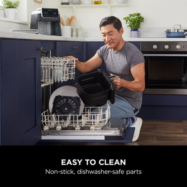 Ninja AF180UK Max Pro Air Fryer 6.2L - Black
