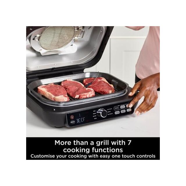 Ninja AG651UK Foodi MAX PRO Health Grill, Flat Plate 