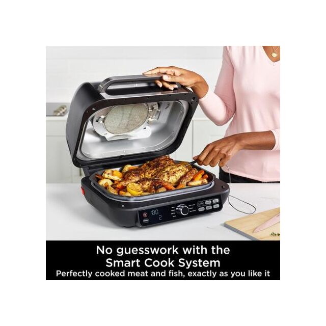 Ninja AG651UK Foodi MAX PRO Health Grill, Flat Plate 