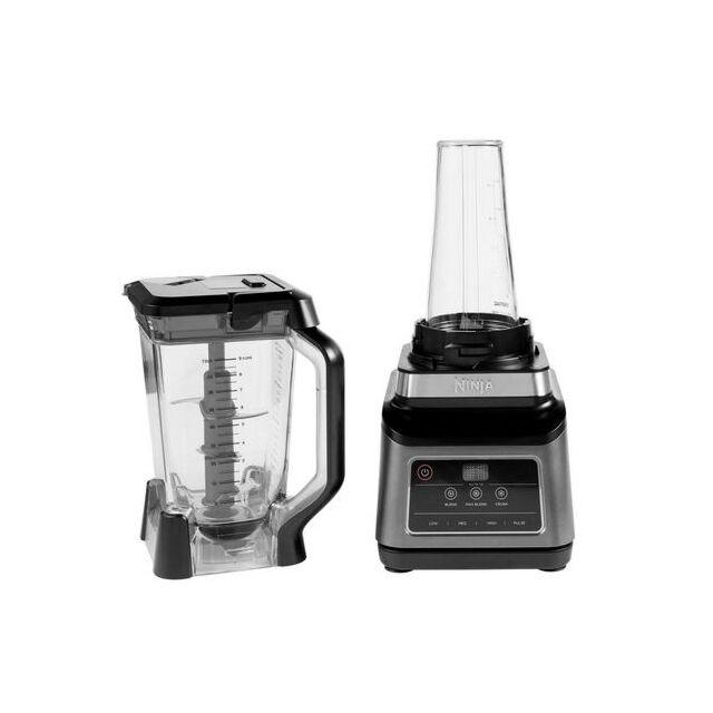 Ninja BN750UK 2-in-1 Blender with Auto-iQ - Black/Sliver