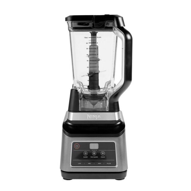 Ninja BN750UK 2-in-1 Blender with Auto-iQ - Black/Sliver