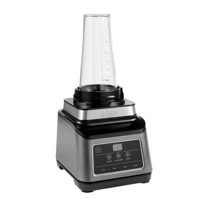 Ninja BN750UK 2-in-1 Blender with Auto-iQ - Black/Sliver