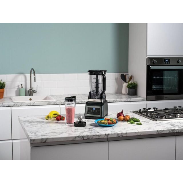 Ninja BN750UK 2-in-1 Blender with Auto-iQ - Black/Sliver