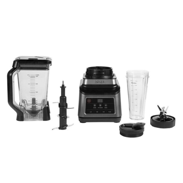 Ninja BN750UK 2-in-1 Blender with Auto-iQ - Black/Sliver