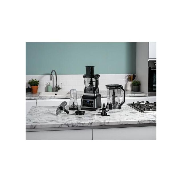 Ninja BN800UK 3-in-1 Food Processor with Auto-iQ - Black/Sliver
