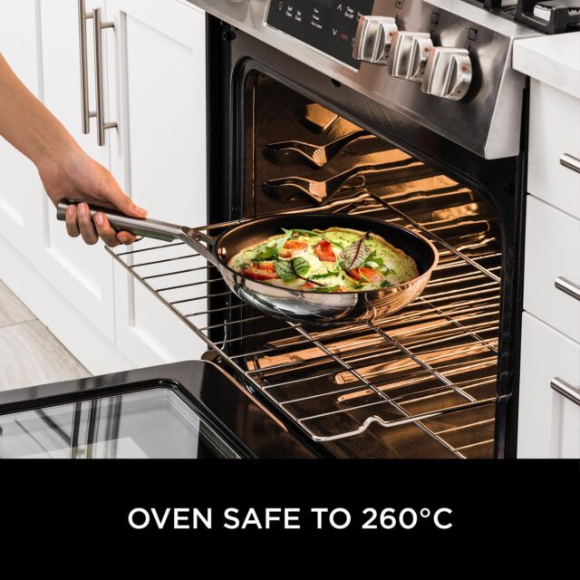 Ninja C60024UK 24cm Frying Pan - Silver
