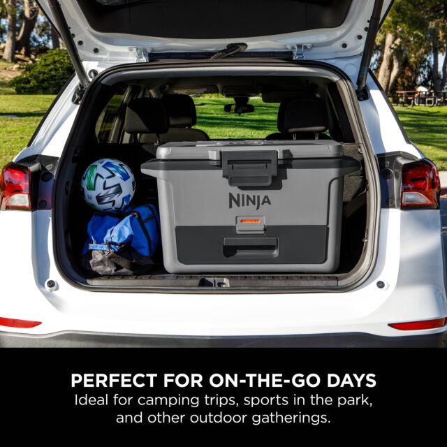 Ninja FB151UKGY FrostVault 50QT/47L Hard Cooler with Dry Zone - Slate Grey