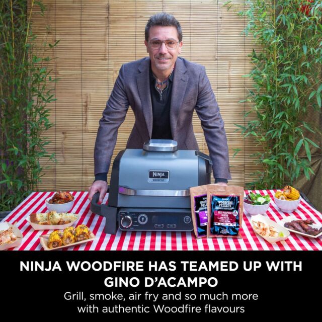Ninja OG701UK Woodfire Electric BBQ Grill