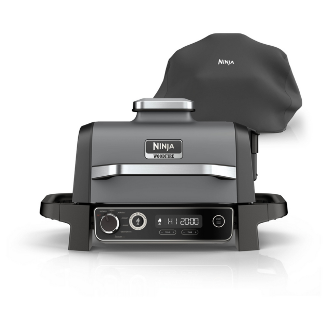 Ninja OG703UK Electric Woodfire BBQ Grill & Smoker