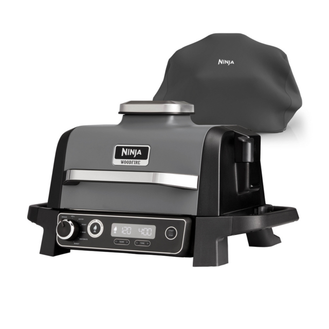 Ninja OG703UK Electric Woodfire BBQ Grill & Smoker