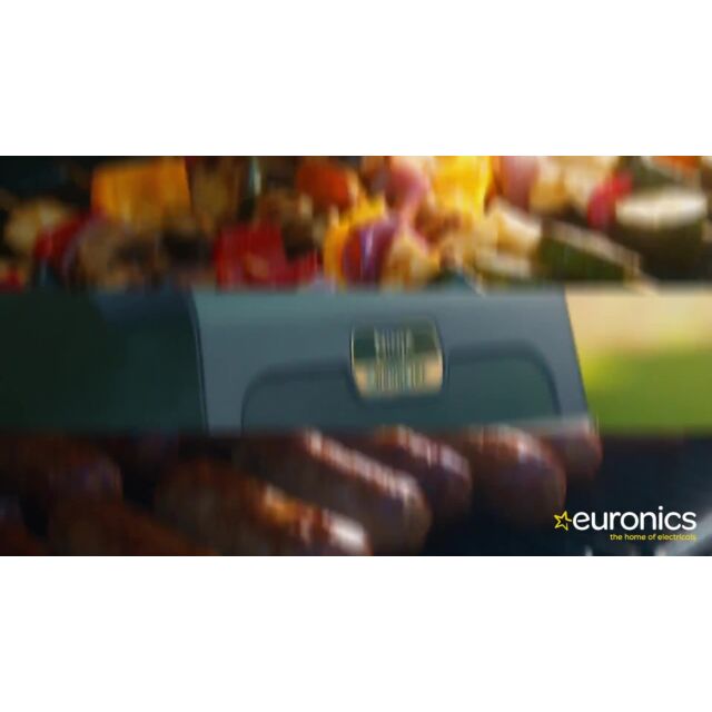 Ninja OG901UKCOVKIT Electric BBQ Grill & Smoker with Cover and Woodfire Pellets  - Black/Blue