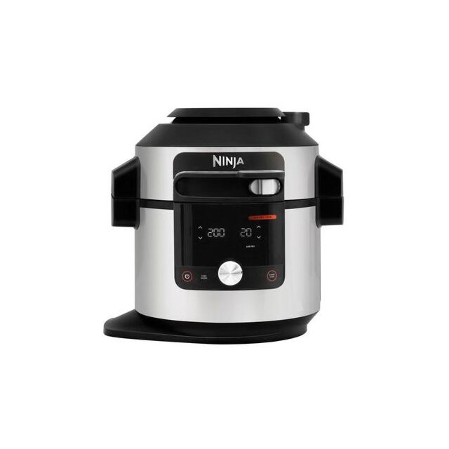 Ninja OL750UK 7.5L 15-In-1 One Lid Multi Cooker & probe - Black / Stainless Steel