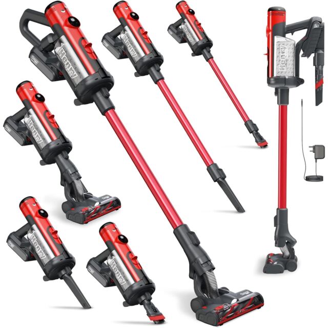 Numatic 916177 Cordless Stick Cleaner With 6 Bag Pods 